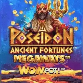 Try Ancient Fortunes: Poseidon WowPot! MEGAWAYS slot by Triple Edge Studios on spinko24-casino.net – logo image