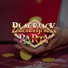 Blackjack Party casino game by Evolution – featured logo at Spinko24