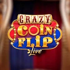 Slots logo of Crazy Coin Flip from Evolution at Spinko24