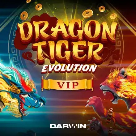 Dragon Tiger Evolution VIP by Darwin Gaming, showcased at spinko24-casino.net – game logo