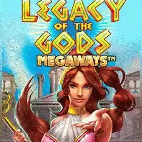 Enjoy Legacy of Gods Megaways by Blueprint Gaming – logo hosted on spinko24-casino.net
