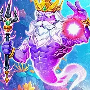 Poseidon's Secret 2 online game logo by KA Gaming on spinko24-casino.net