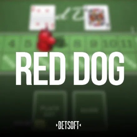 Red Dog logo – Table Games by Betsoft Gaming at Spinko24